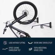 SwivelStow No - Lift Mountain E - Bike Rack | 1 - Pack, Wall Mounted, StoreYourBoard, , , at Festive Water Paddlesports