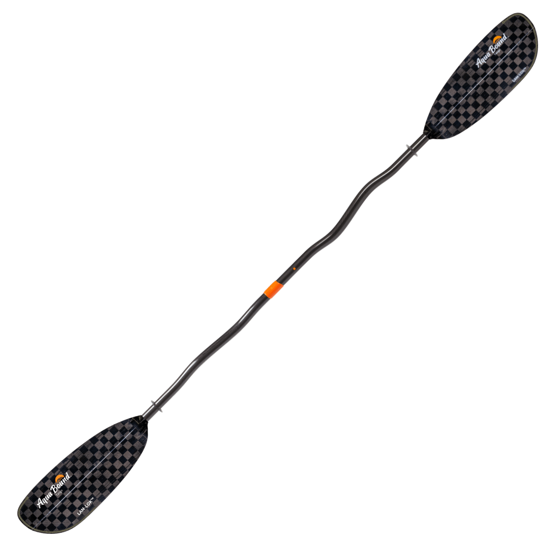 Tango Carbon 2-Piece Posi-Lok Bent Shaft Kayak Paddle, Kayak Paddle, Aqua Bound, 210 cm at Festive Water Paddlesports