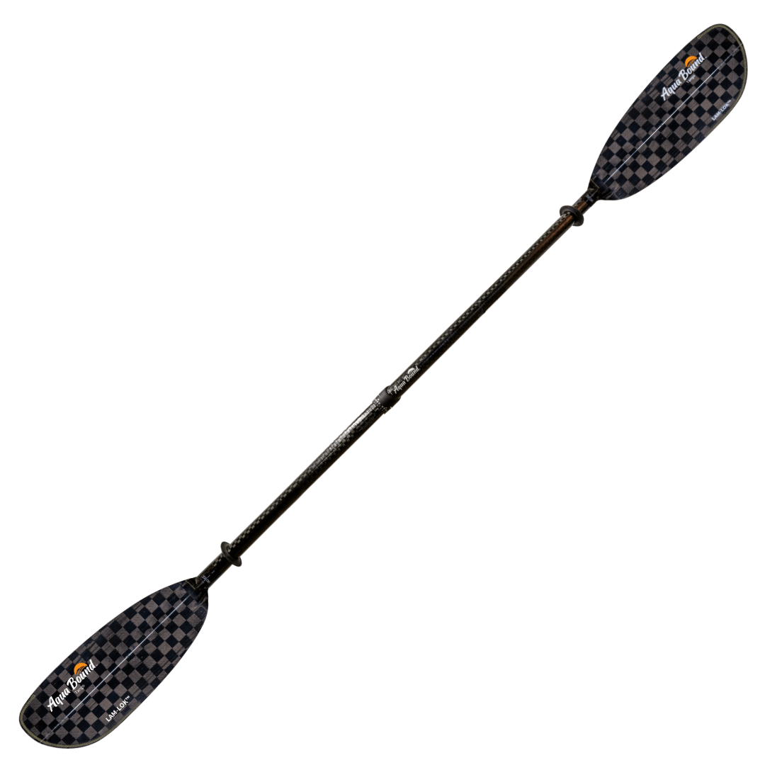 Tango Carbon 2-Piece Versa-Lok Straight Shaft Kayak Paddle, Kayak Paddle, Aqua Bound, 200-215 at Festive Water Paddlesports