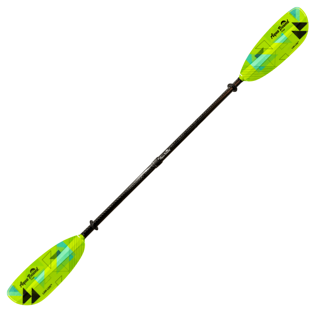 Tango Fiberglass 2-Piece Versa-Lok Straight Shaft Kayak Paddle, Kayak Paddle, Aqua Bound, Geo Punch 200-215 at Festive Water Paddlesports