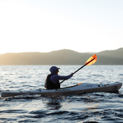 Tango Fiberglass 2-Piece Versa-Lok Straight Shaft Kayak Paddle, Kayak Paddle, Aqua Bound, Solar Flare 200-215 at Festive Water Paddlesports