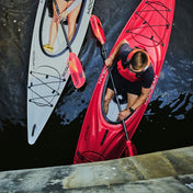 Tango Fiberglass 2 - Piece Versa - Lok Straight Shaft Kayak Paddle, Paddle, Aqua Bound, 220 - 235 Solar Flare at Festive Water Paddlesports