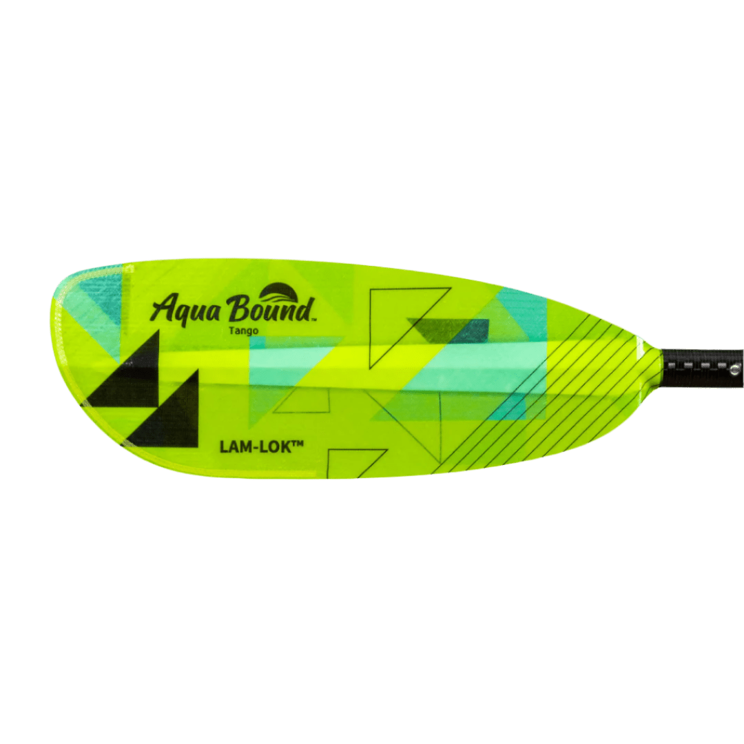 Tango Fiberglass 4-Piece Straight Shaft Kayak Paddle, Kayak Paddle, Aqua Bound, Geo Punch 210 cm at Festive Water Paddlesports