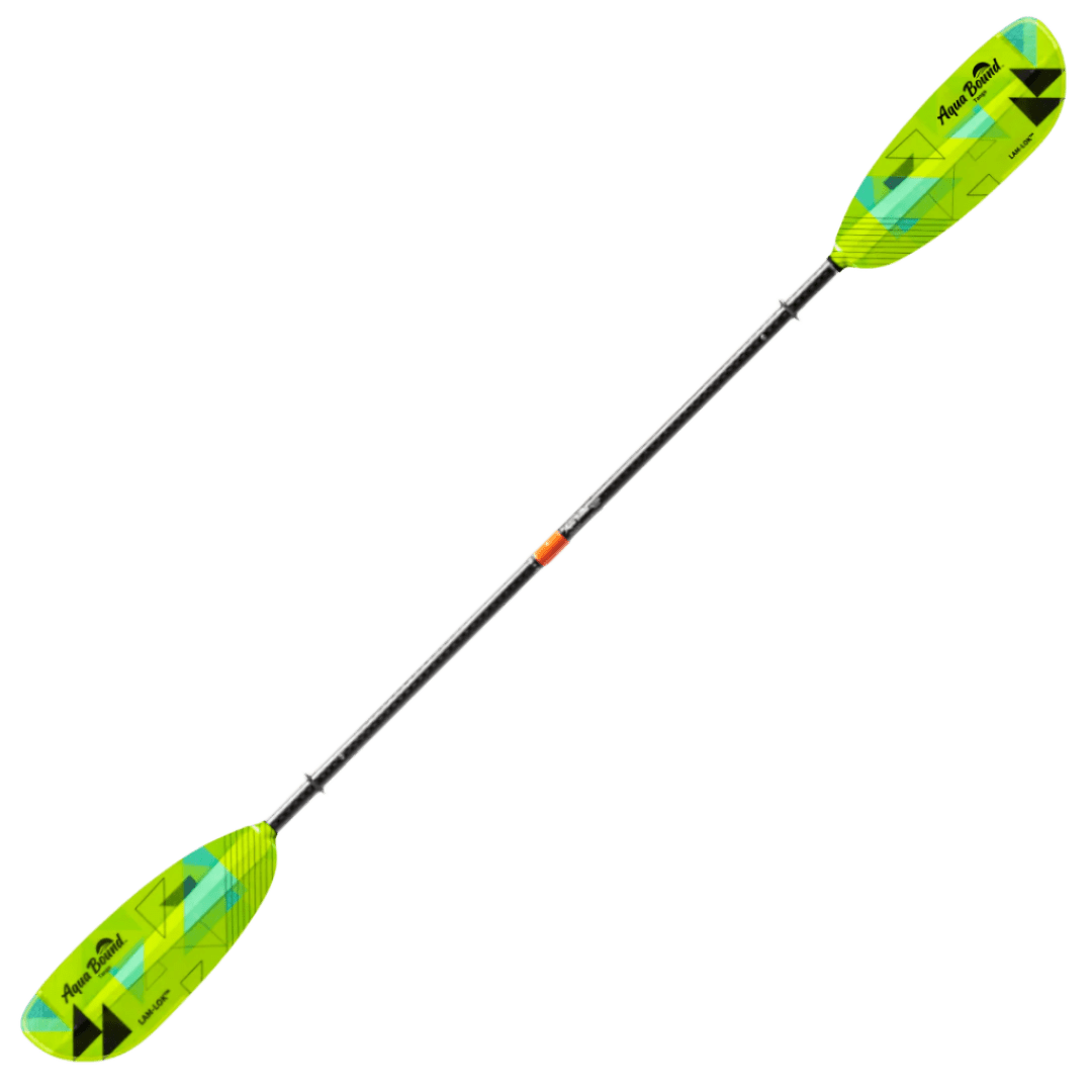 Tango Fiberglass 4-Piece Straight Shaft Kayak Paddle, Kayak Paddle, Aqua Bound, Geo Punch 210 cm at Festive Water Paddlesports