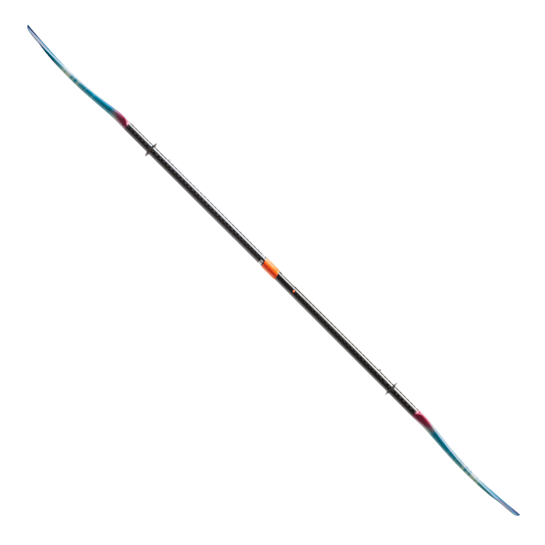 Tango Fiberglass 4-Piece Straight Shaft Kayak Paddle, Kayak Paddle, Aqua Bound, Northern Lights 210 cm at Festive Water Paddlesports