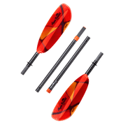 Tango Fiberglass 4-Piece Straight Shaft Kayak Paddle, Kayak Paddle, Aqua Bound, Solar Flare 210 cm at Festive Water Paddlesports