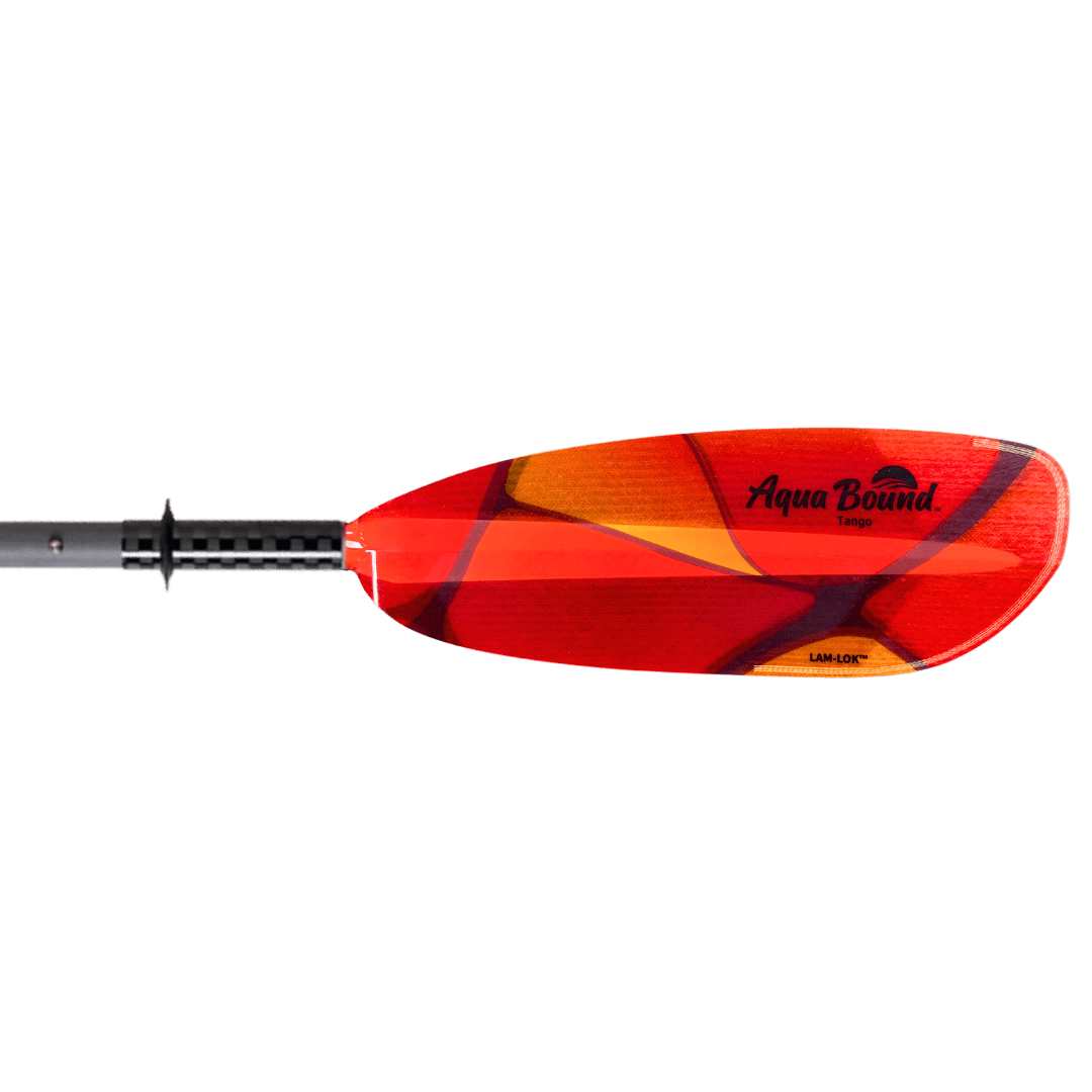 Tango Fiberglass 4-Piece Straight Shaft Kayak Paddle, Kayak Paddle, Aqua Bound, Solar Flare 210 cm at Festive Water Paddlesports