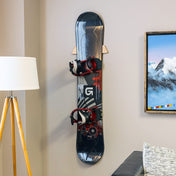 Taos Snowboard Storage | Minimalist Wood Display Rack, Wall Mounted, StoreYourBoard, , , at Festive Water Paddlesports