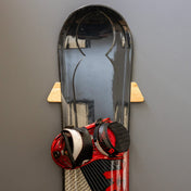 Taos Snowboard Storage | Minimalist Wood Display Rack, Wall Mounted, StoreYourBoard, , , at Festive Water Paddlesports