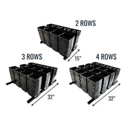 Telluride Ski Storage Rack for Rental Shops | Holds up to 16 Pairs of Skis, Freestanding, StoreYourBoard, 2 Rows, , at Festive Water Paddlesports