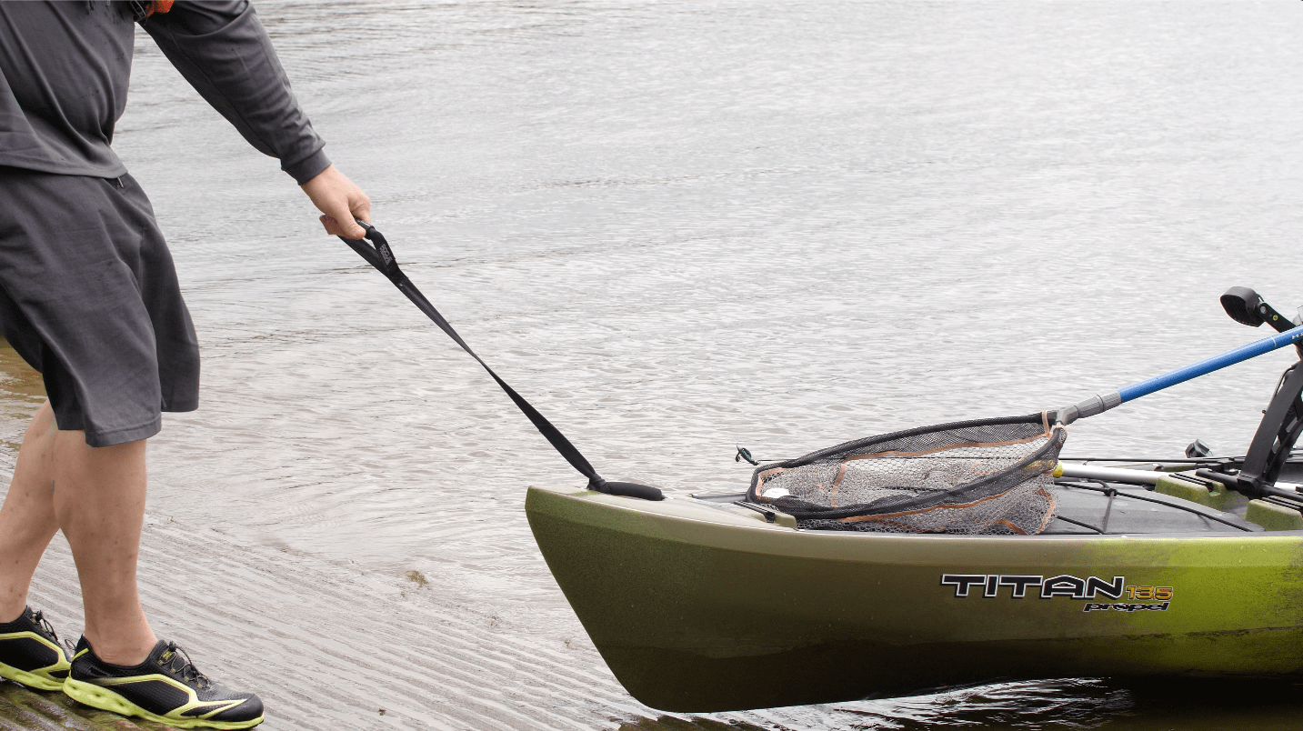 The Ally™ Stand Up Assist & Drag Strap, , Rogue Fishing Co., , , at Festive Water Paddlesports