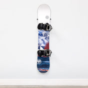 The Cinch Snowboard Display | Floating Rack | 1 Board, Wall Mounted, StoreYourBoard, , , at Festive Water Paddlesports