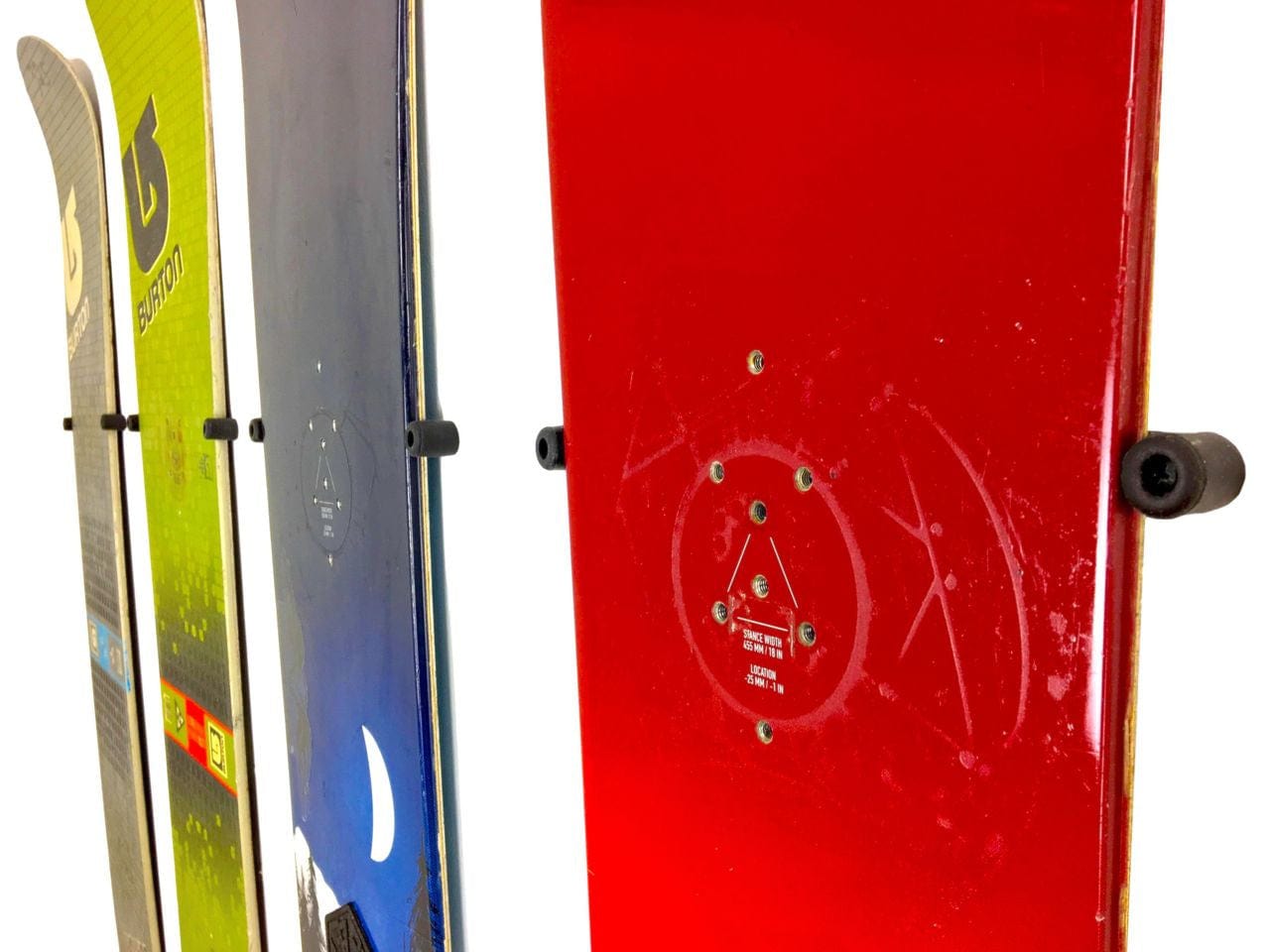 The Cinch Snowboard Display | Floating Rack | 1 Board, Wall Mounted, StoreYourBoard, , , at Festive Water Paddlesports