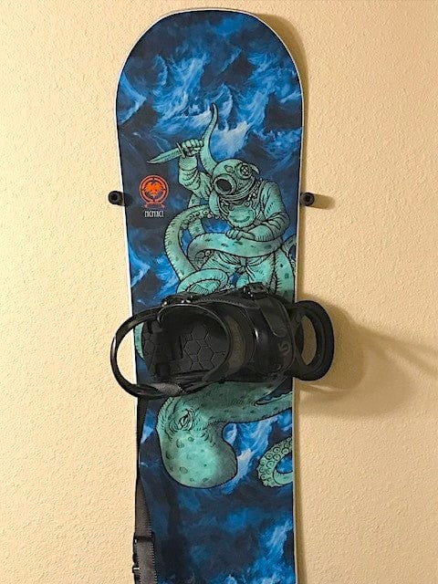 The Cinch Snowboard Display | Floating Rack | 1 Board, Wall Mounted, StoreYourBoard, , , at Festive Water Paddlesports