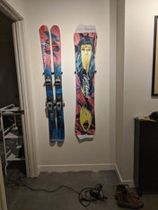 The Cinch Snowboard Display | Floating Rack | 2 Boards, Wall Mounted, StoreYourBoard, , , at Festive Water Paddlesports