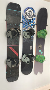 The Cinch Snowboard Display | Floating Rack | 2 Boards, Wall Mounted, StoreYourBoard, , , at Festive Water Paddlesports