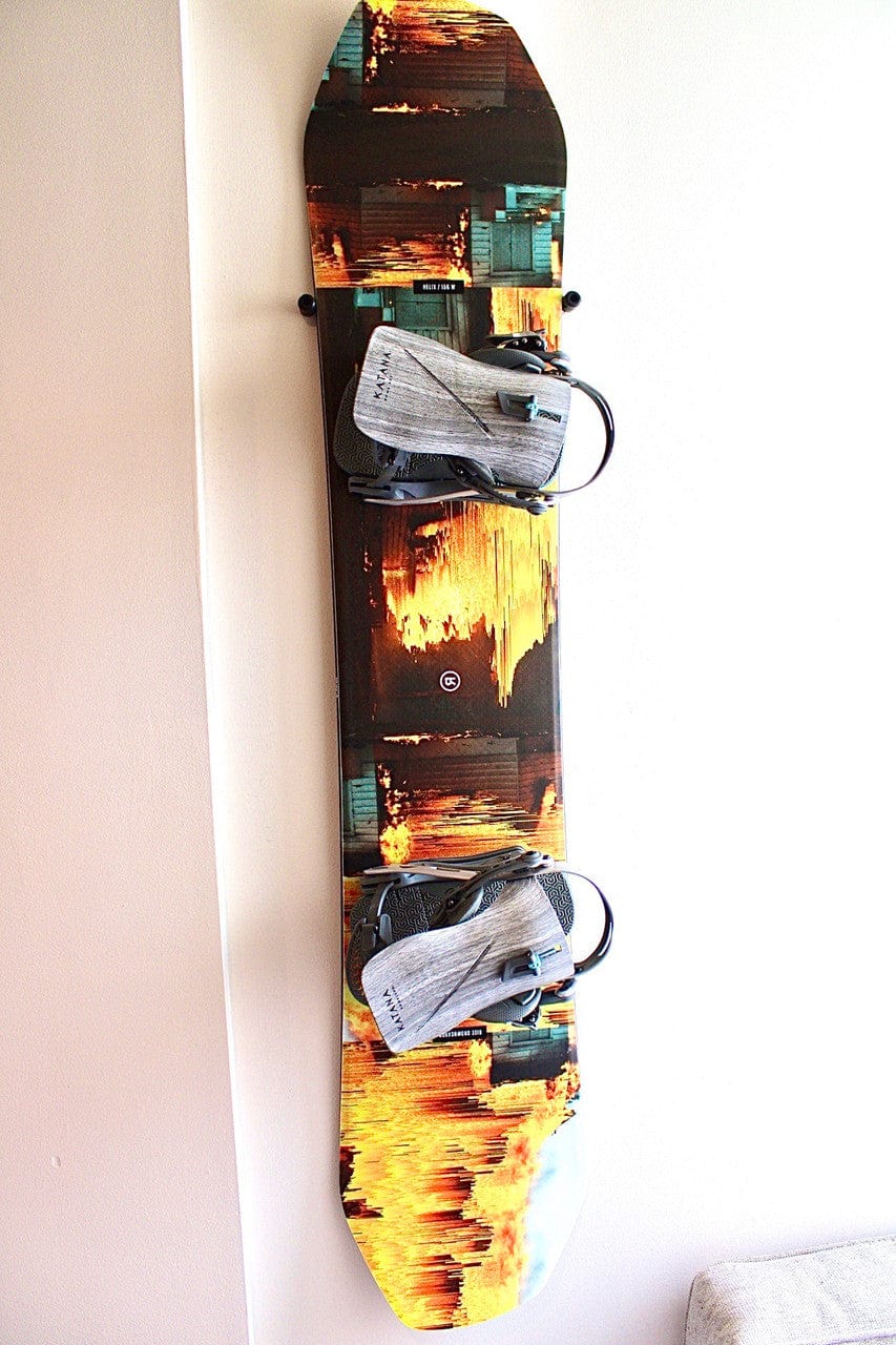 The Cinch Snowboard Display | Floating Rack | 2 Boards, Wall Mounted, StoreYourBoard, , , at Festive Water Paddlesports