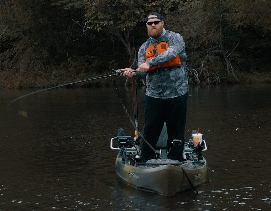 The Defender™ Rod & Paddle Leash, , Rogue Fishing Co., Hi - Vis Orange, , at Festive Water Paddlesports