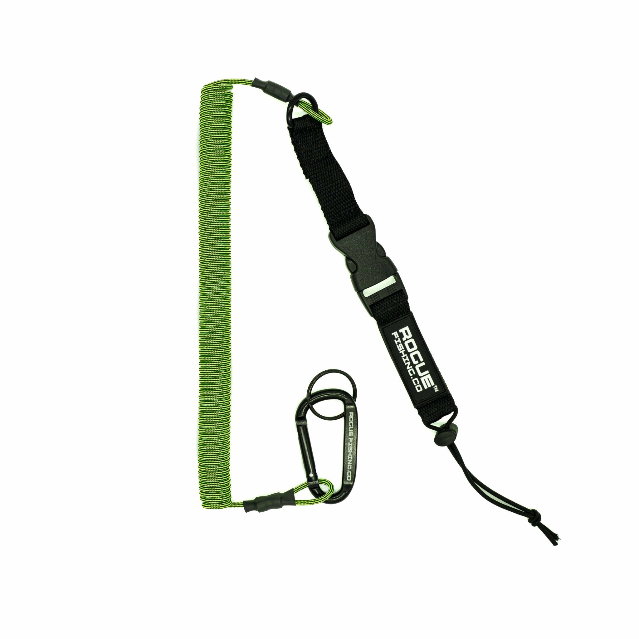 The Defender™ Rod & Paddle Leash, , Rogue Fishing Co., Lemon Lime, , at Festive Water Paddlesports