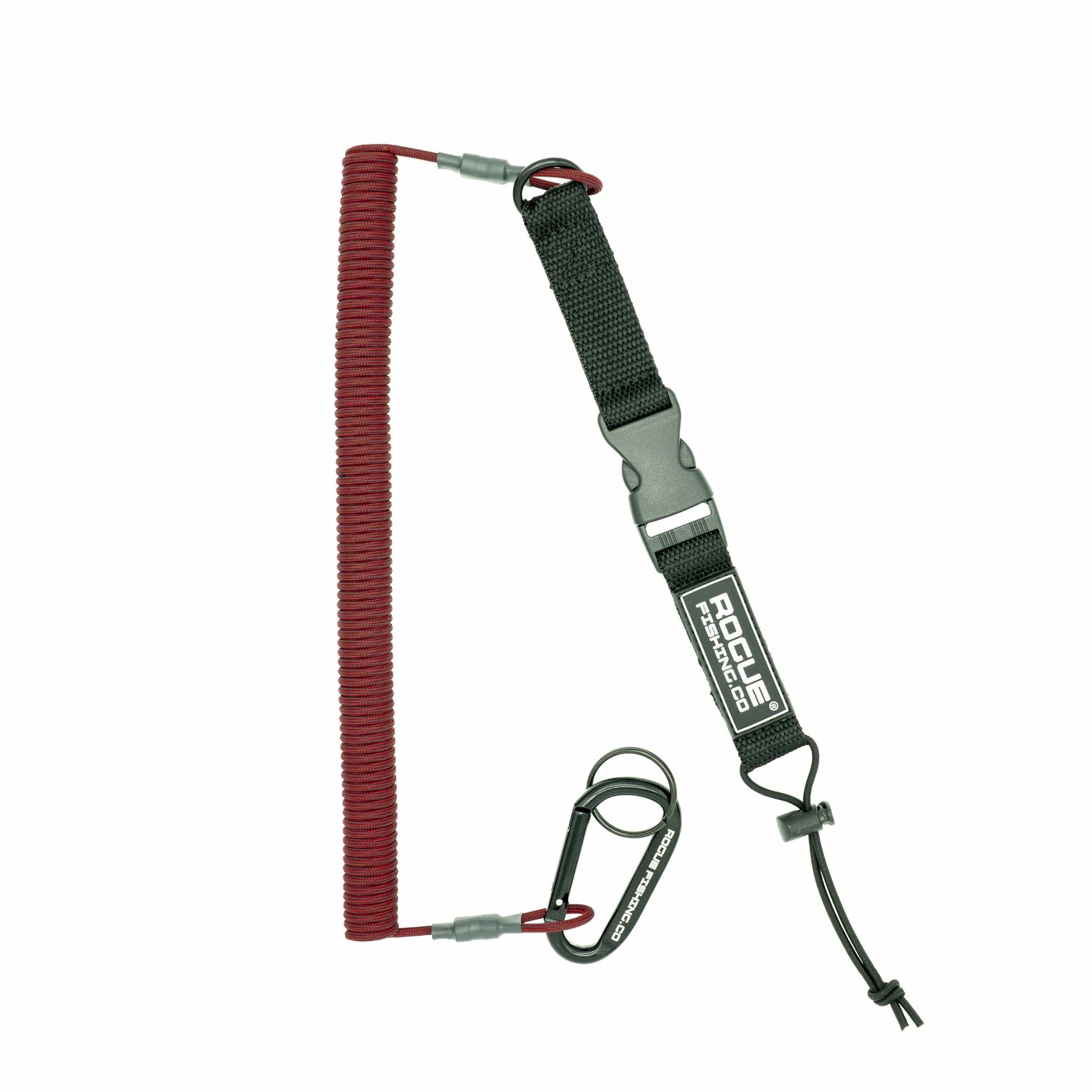 The Defender™ Rod & Paddle Leash, , Rogue Fishing Co., Red, , at Festive Water Paddlesports