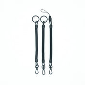 The Guardian™ Micro Series Leash, , Rogue Fishing Co., 3 - pack Split Ring x2; Quick Connect x1, , at Festive Water Paddlesports