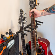 The Headliner 10 - Slot Guitar Rack | Black, , StoreYourBoard, , , at Festive Water Paddlesports