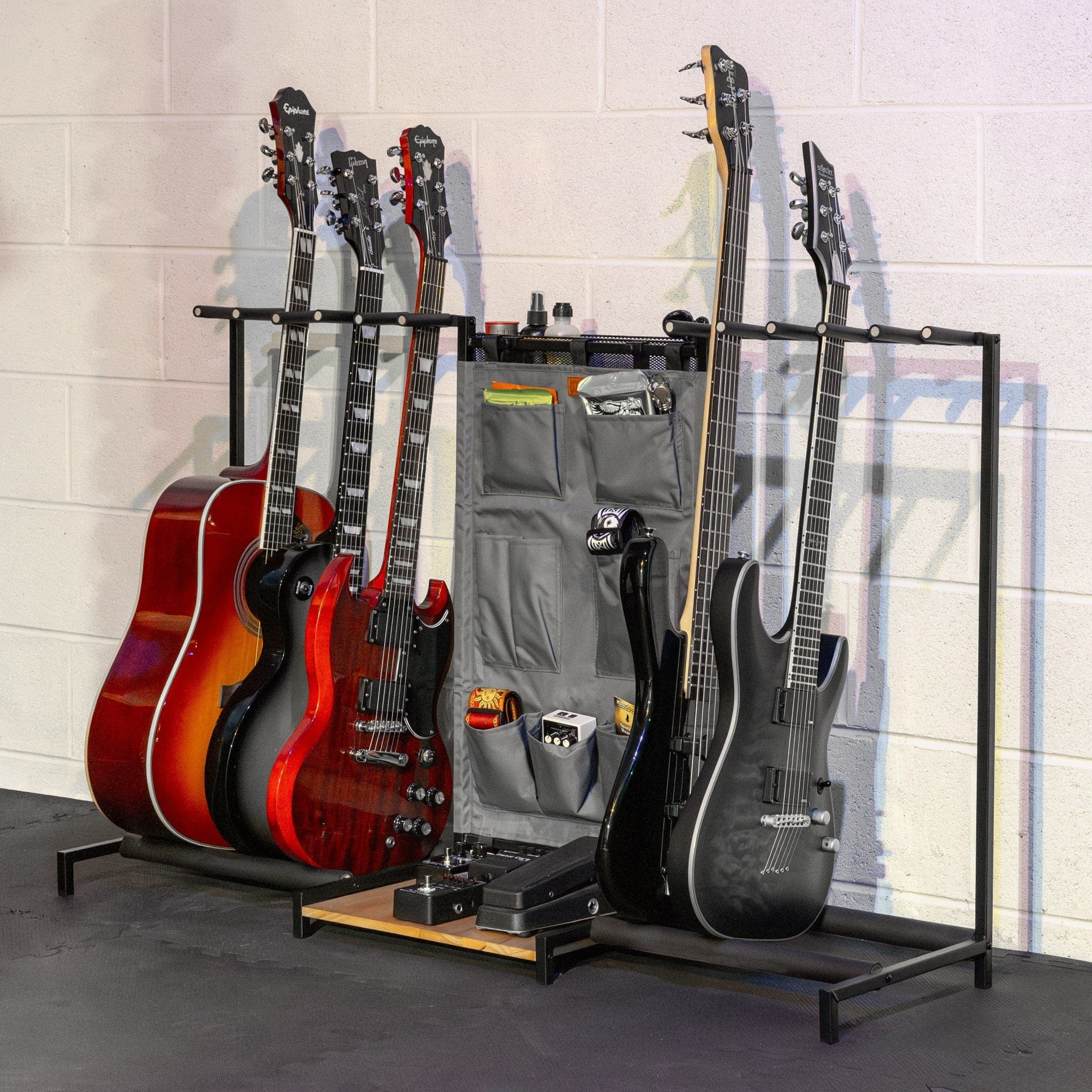 The Headliner 10 - Slot Guitar Rack | Gray, , StoreYourBoard, , , at Festive Water Paddlesports