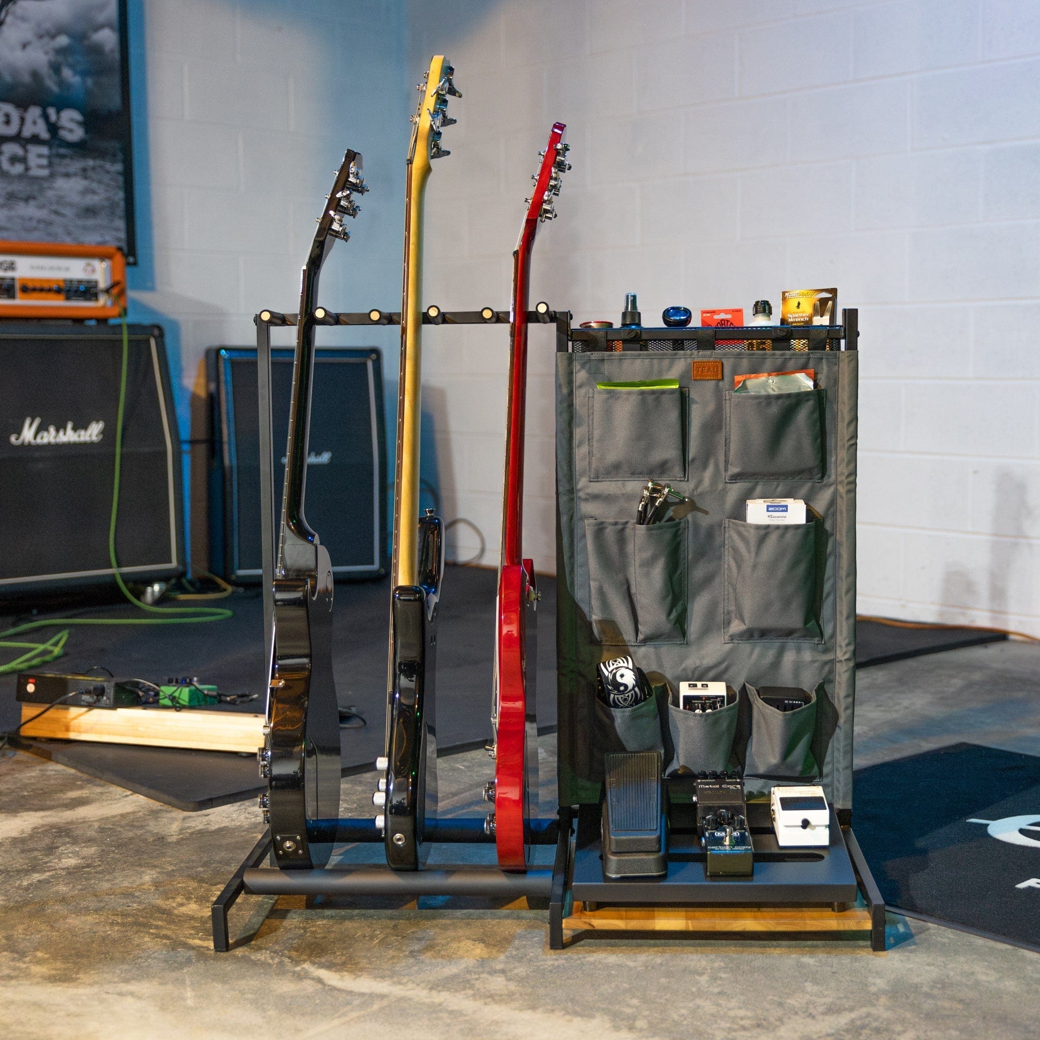 The Opener 5 - Slot Guitar Rack | Gray, , StoreYourBoard, , , at Festive Water Paddlesports