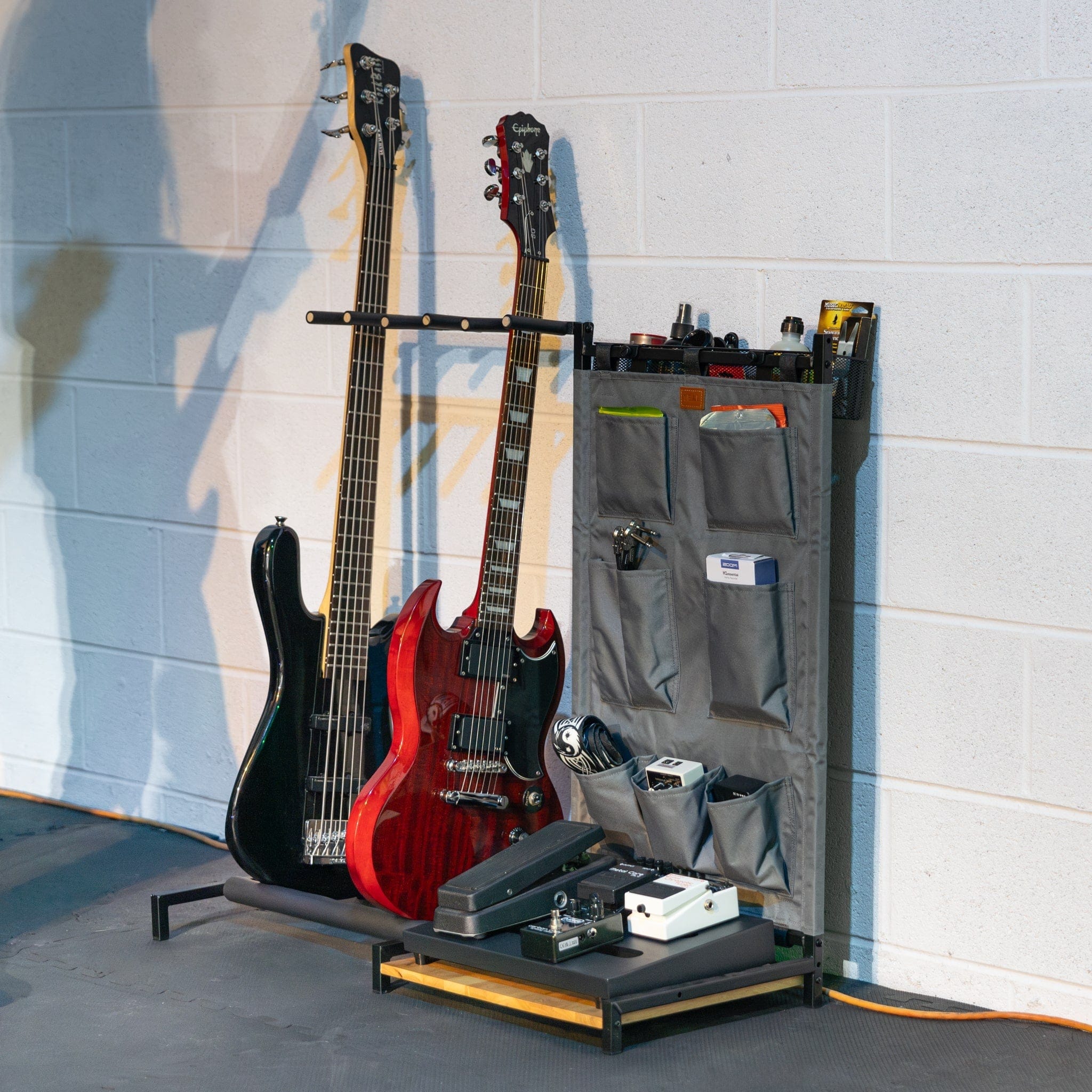 The Opener 5 - Slot Guitar Rack | Gray, , StoreYourBoard, , , at Festive Water Paddlesports