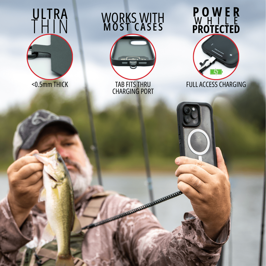 THE SHIELD™ Phone Tab & Tether, , Rogue Fishing Co., , , at Festive Water Paddlesports
