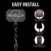 THE SHIELD™ Phone Tab & Tether, , Rogue Fishing Co., , , at Festive Water Paddlesports