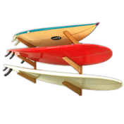 TidyTimber Storage Wood Rack | 3 Levels, Wall Mounted, StoreYourBoard, , , at Festive Water Paddlesports