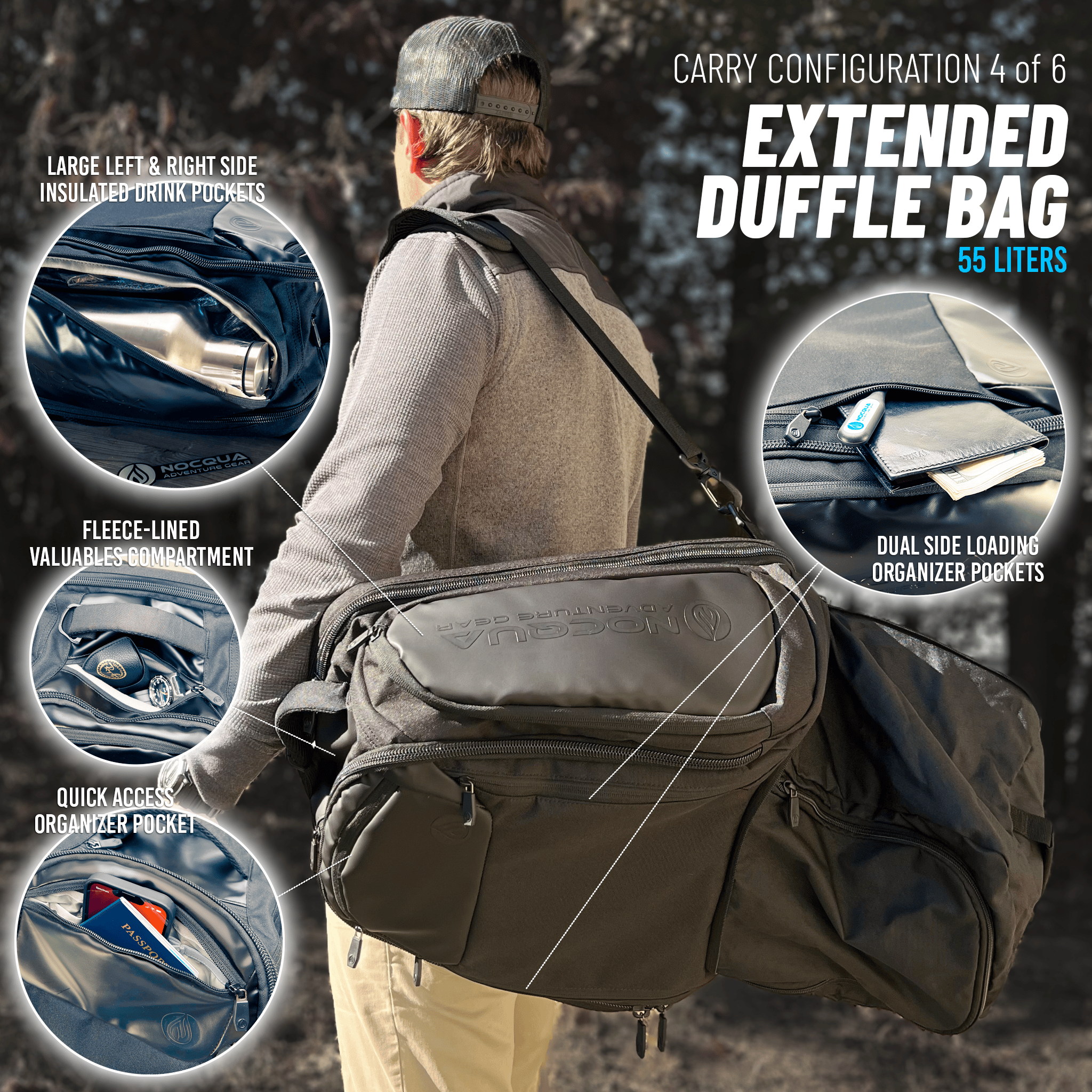 Traveler Backpack, , Nocqua Adventure Gear, , , at Festive Water Paddlesports