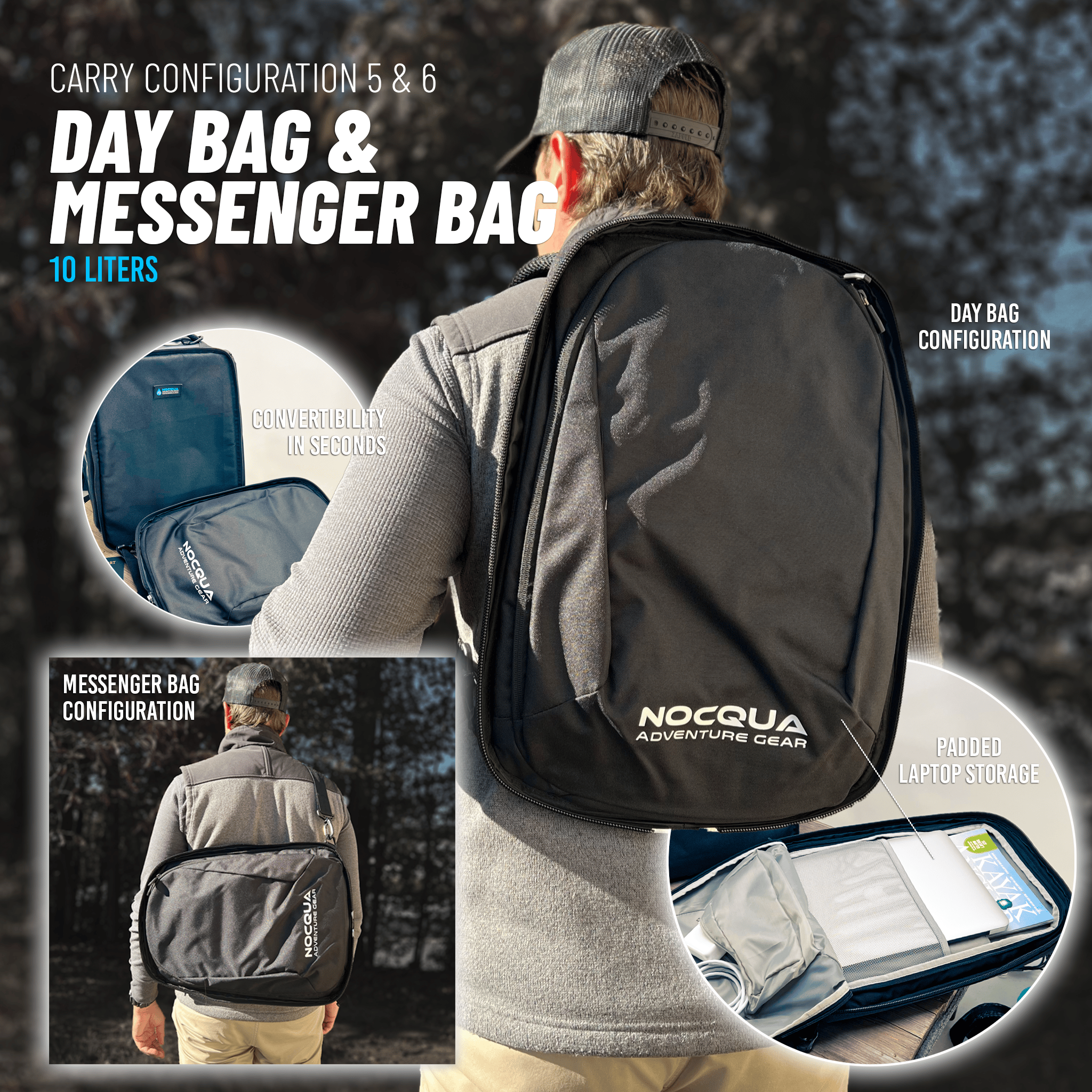 Traveler Backpack, , Nocqua Adventure Gear, , , at Festive Water Paddlesports