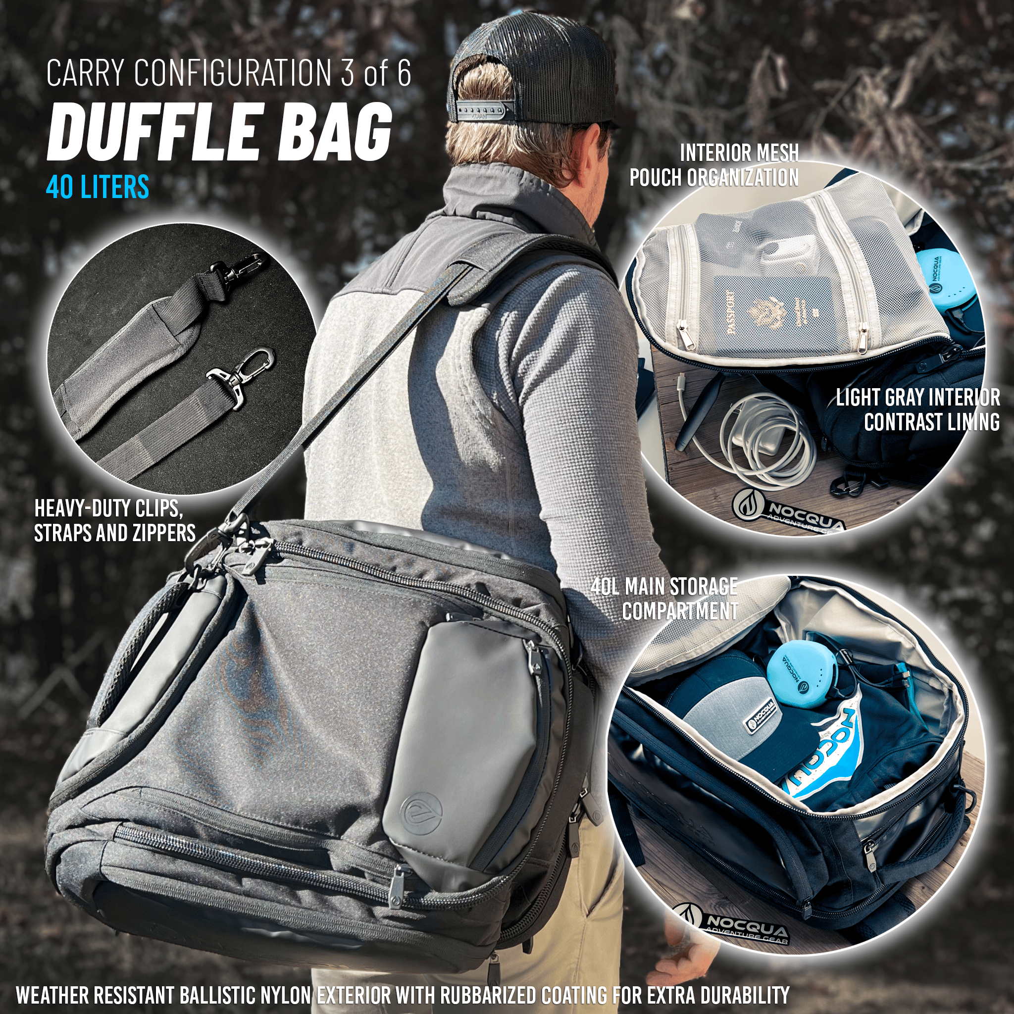 Traveler Backpack, , Nocqua Adventure Gear, , , at Festive Water Paddlesports