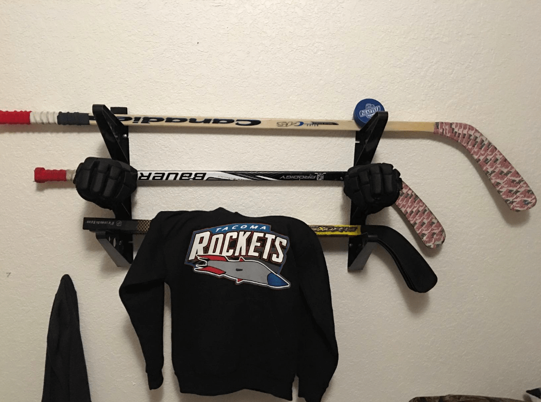 Trifecta Hockey Stick Storage Rack | 3 Levels, Wall Mounted, StoreYourBoard, , , at Festive Water Paddlesports