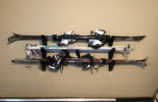 Trifecta Ski Storage Rack | 3 Levels, Wall Mounted, StoreYourBoard, , , at Festive Water Paddlesports