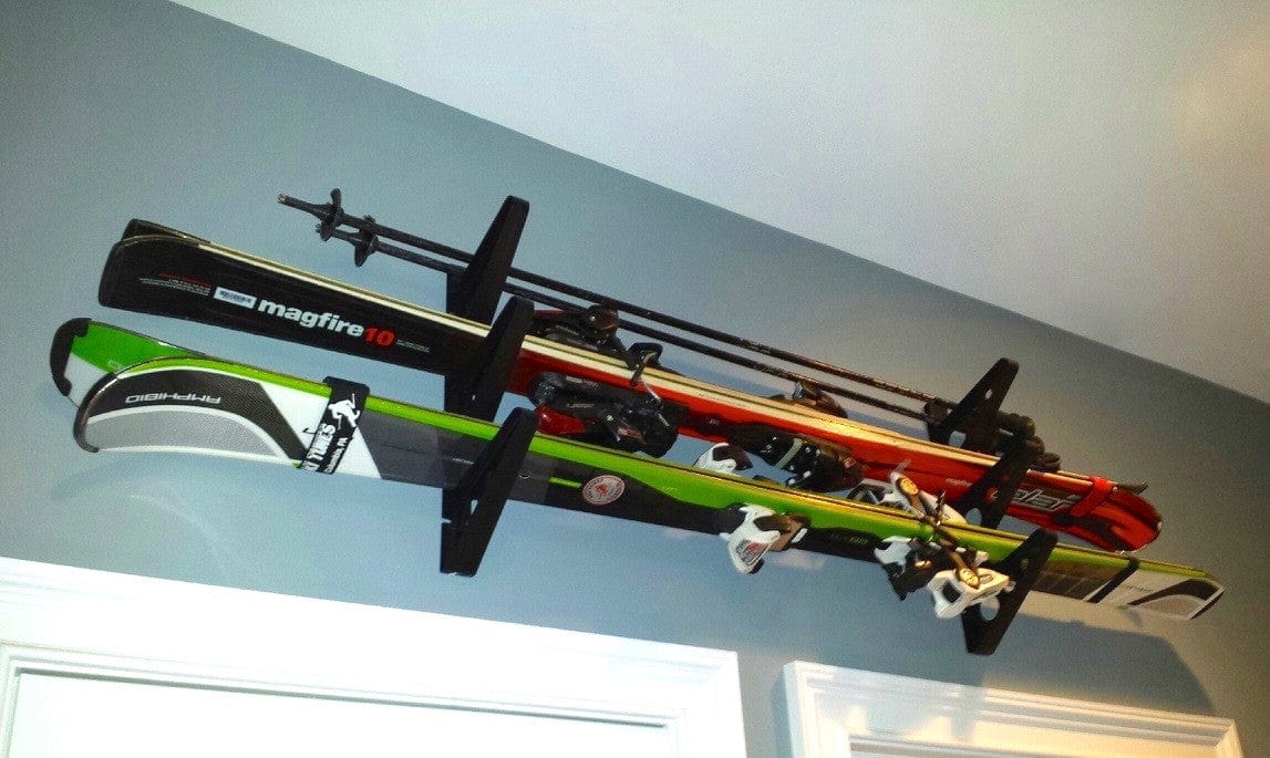 Trifecta Ski Storage Rack | 3 Levels, Wall Mounted, StoreYourBoard, , , at Festive Water Paddlesports