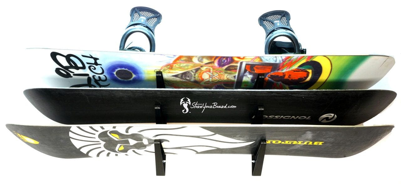 Trifecta Snowboard Storage Rack | 3 Levels, Wall Mounted, StoreYourBoard, , , at Festive Water Paddlesports