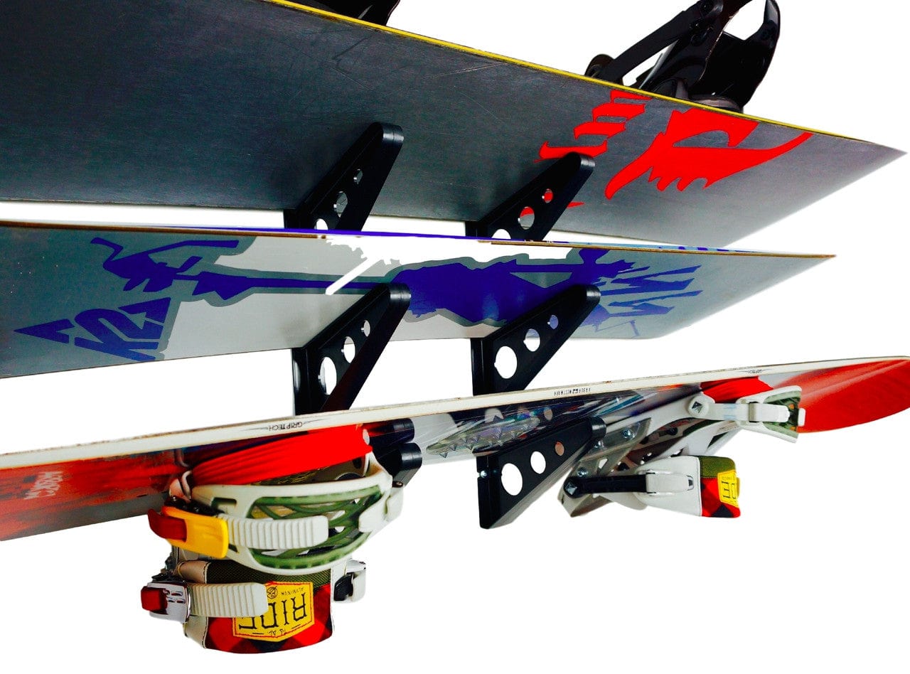 Trifecta Snowboard Storage Rack | 3 Levels, Wall Mounted, StoreYourBoard, , , at Festive Water Paddlesports
