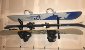 Trifecta Snowboard Storage Rack | 3 Levels, Wall Mounted, StoreYourBoard, , , at Festive Water Paddlesports