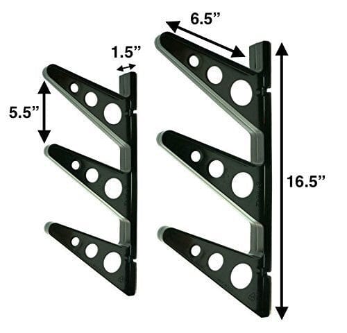 Trifecta Water Ski Storage Rack | Holds 2 Pairs of Water Skis, Wall Mounted, StoreYourBoard, , , at Festive Water Paddlesports