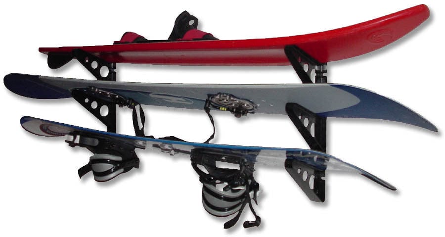 Trifecta Water Ski Storage Rack | Holds 2 Pairs of Water Skis, Wall Mounted, StoreYourBoard, , , at Festive Water Paddlesports