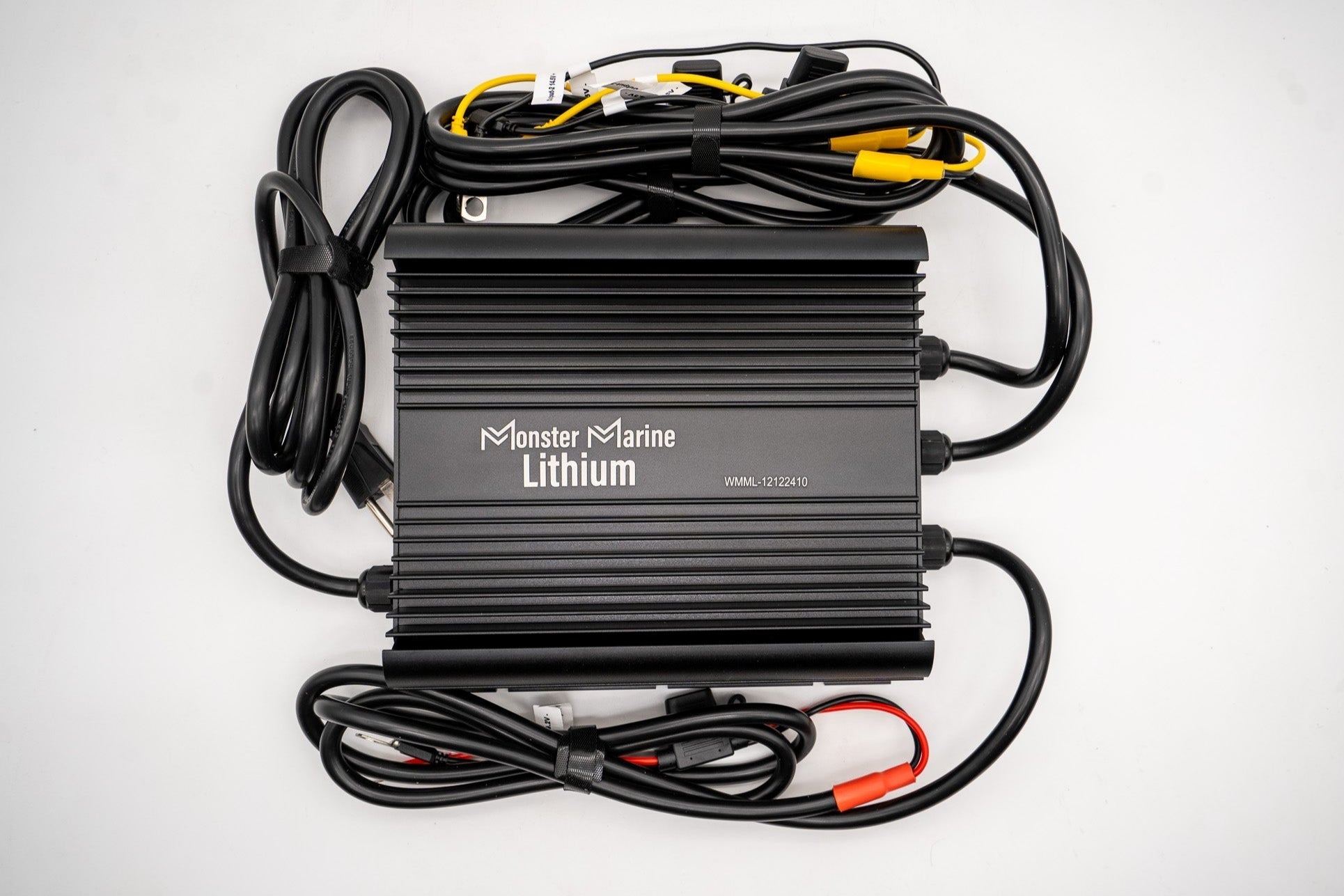 Triple Bank 12v, 12v & 24v marine waterproof Lead/AGM-Lithium charger, Chargers, Monster Marine Lithium, at Festive Water Paddlesports