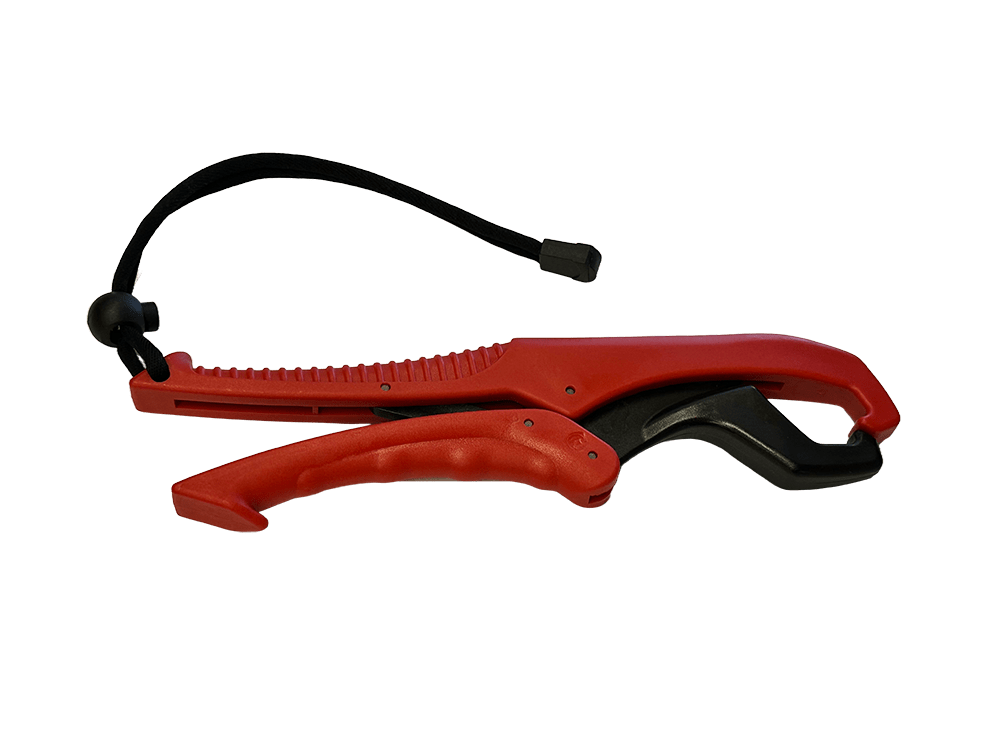 TuffGrips Floating Fish Gripper, General Accessories, YakGadget, LLC, Large 9" Red and Black TuffGrips Floating Fish Gipper, , at Festive Water Paddlesports