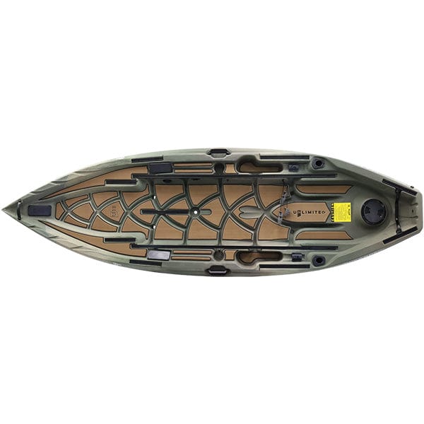 U10 Completion Decking Kit, , NuCanoe Inc, Black + Charcoal, , at Festive Water Paddlesports