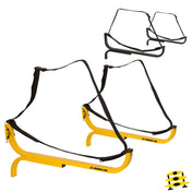 Universal FLAT Rack, Wall Storage, Suspenz, Safety Yellow at Festive Water Paddlesports