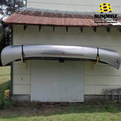 Universal FLAT Rack, Wall Storage, Suspenz, Safety Yellow at Festive Water Paddlesports