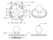 Universal Kayak Adapter (K - 1 & J - 2 Motors), , bixpyusa, at Festive Water Paddlesports
