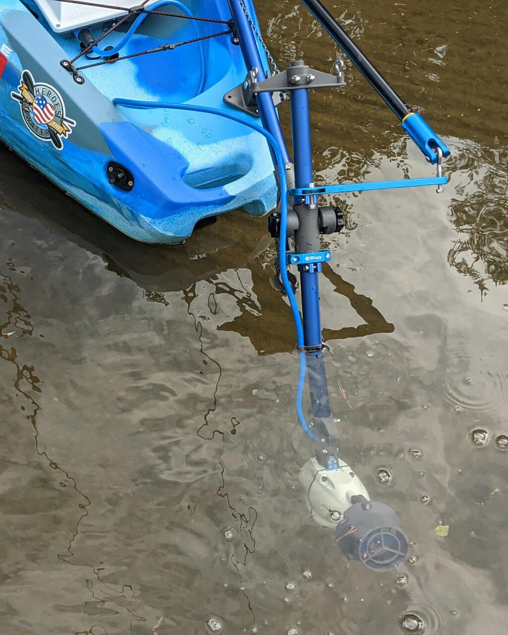 Universal Kayak Adapter (K - 1 & J - 2 Motors), , bixpyusa, at Festive Water Paddlesports